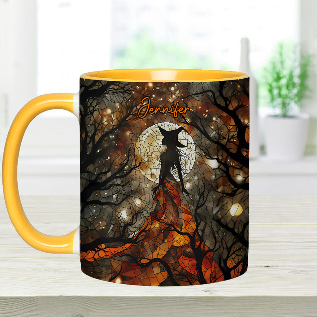 Artistic Witch - Personalized Witch Accent Mug