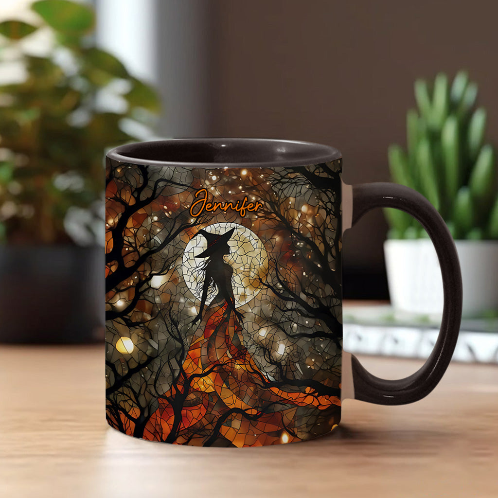 Artistic Witch - Personalized Witch Accent Mug