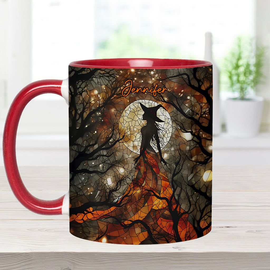 Artistic Witch - Personalized Witch Accent Mug