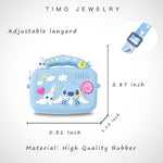 Crossbody bag with Adjustable Shoulder Strap, Handbag with Zipper, Badge Wallet with Lanyard, Wallet Purse Shoulder Bag Coin Pouch Accessories Money Bag for Girls