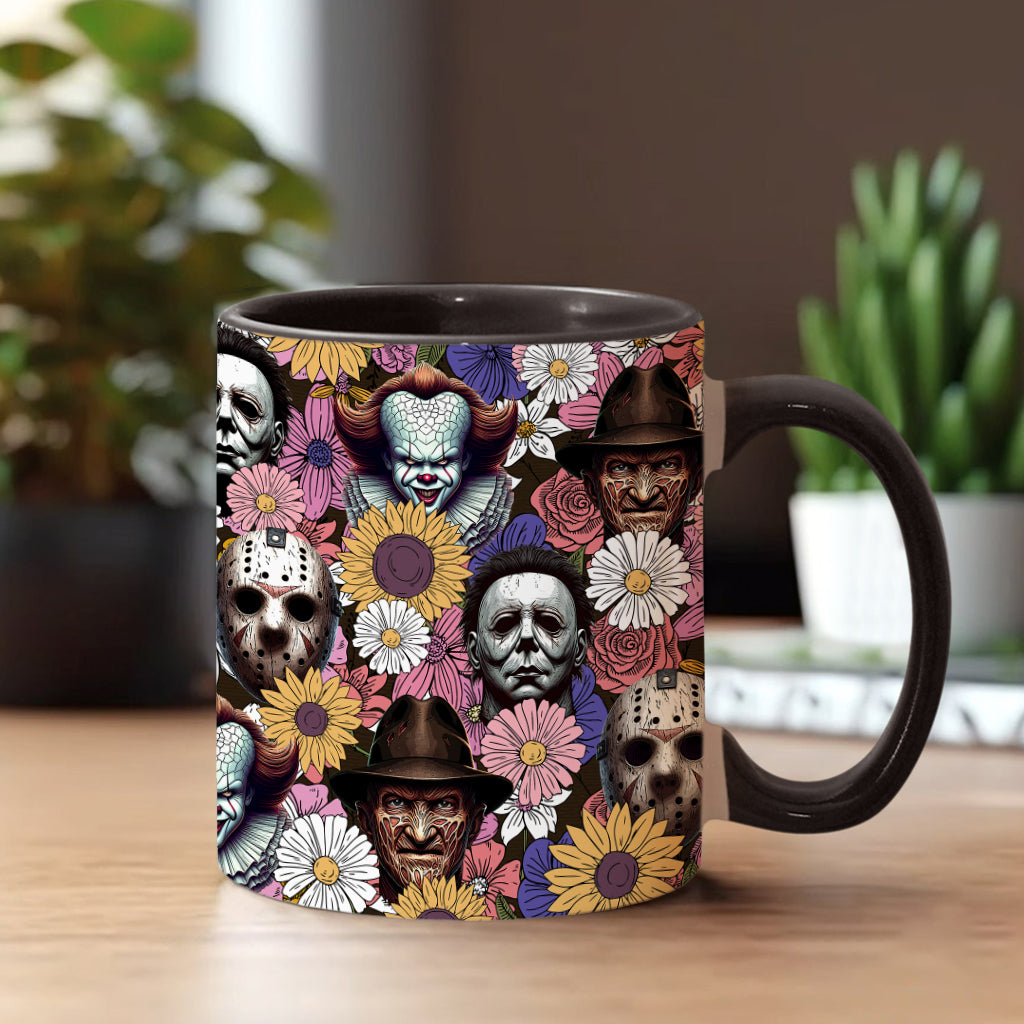 Any Name Horror Movie - Personalized Accent Mug