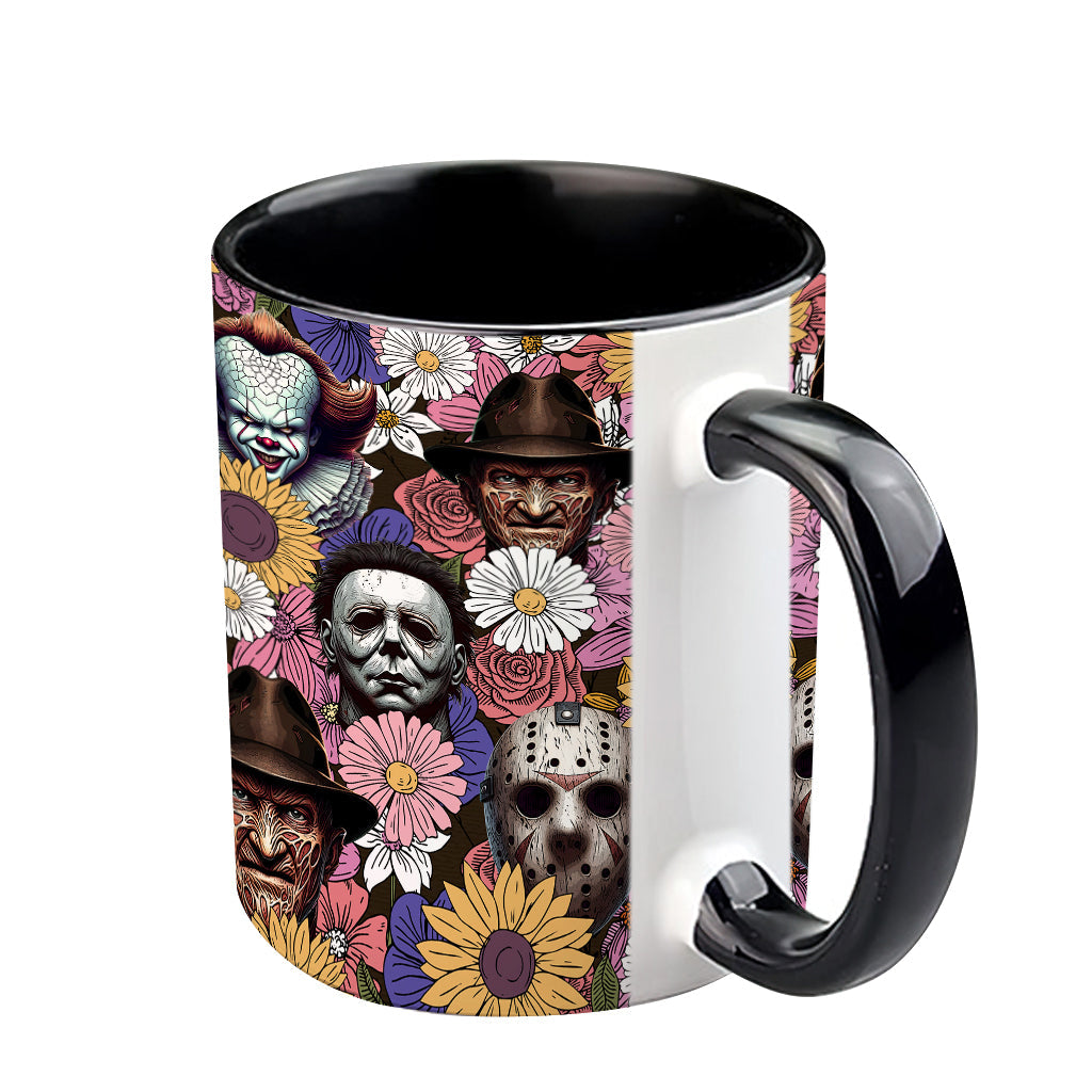 Any Name Horror Movie - Personalized Accent Mug