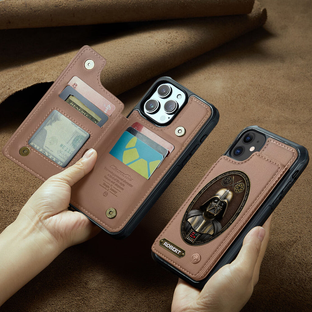 The Force - Personalized The Force Wallet Phone Case